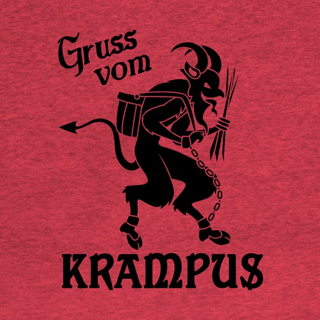 Gruss Vom Krampus - Greetings From Krampus by HalfCat